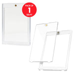 EVORETRO 100pt magnetic card holder clear acrylic case for jersey cards and thick inserts