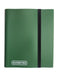 9 pocket card flex portfolio binder holding 360 trading cards with elastic strap