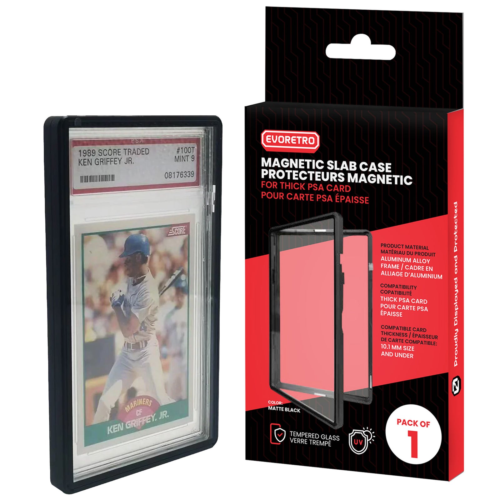 EVORETRO Magnetic Case bumper for PSA slab Graded Card | Pack of 1