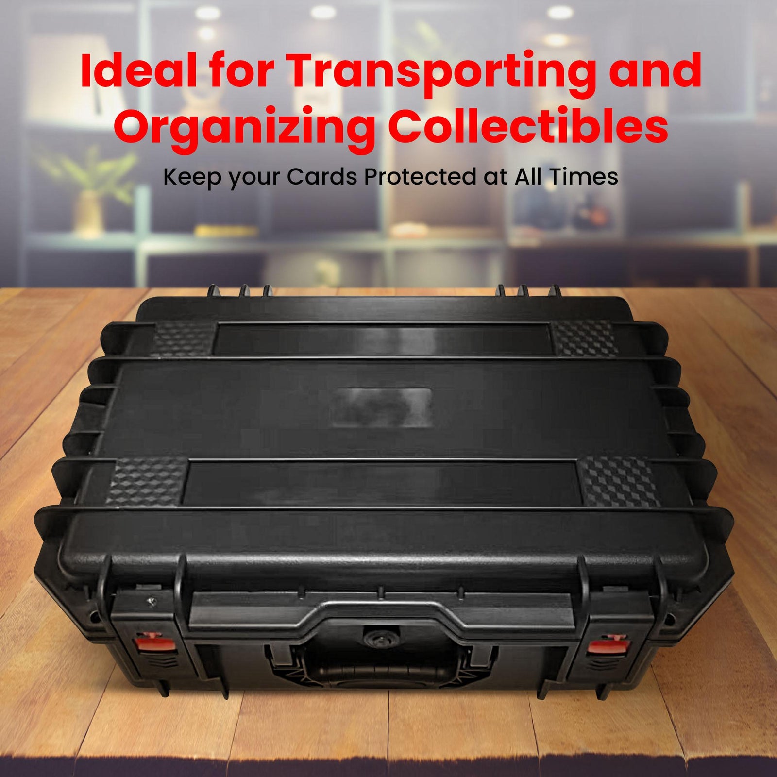 Travel Roller Case for Graded Cards – 4-Row Heavy-Duty Build