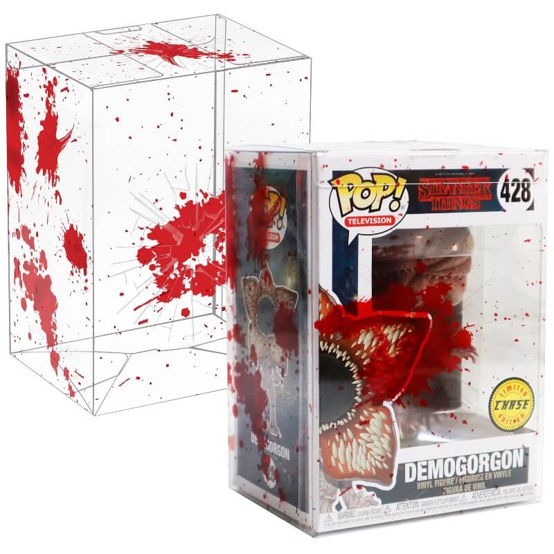 Funko Pop 4 Inches - Red Blood with Bullet Holes - PET Protector 0.40MM - Pack of 10