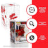 Funko Pop 4 Inches - Red Blood with Bullet Holes - PET Protector 0.40MM - Pack of 10
