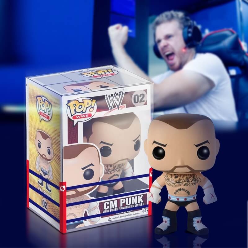 FUNKO POP 4 INCHES - WRESTLING RING - PET PROTECTOR 0.40MM - Pack of 10