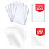 Top Loaders & Sleeves - Pack of 100 Toploaders 35PT & 100 Sleeves