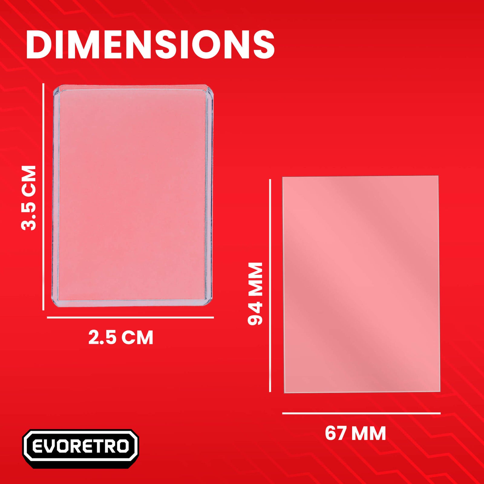 Top Loaders & Sleeves - Pack of 100 Toploaders 35PT & 100 Sleeves