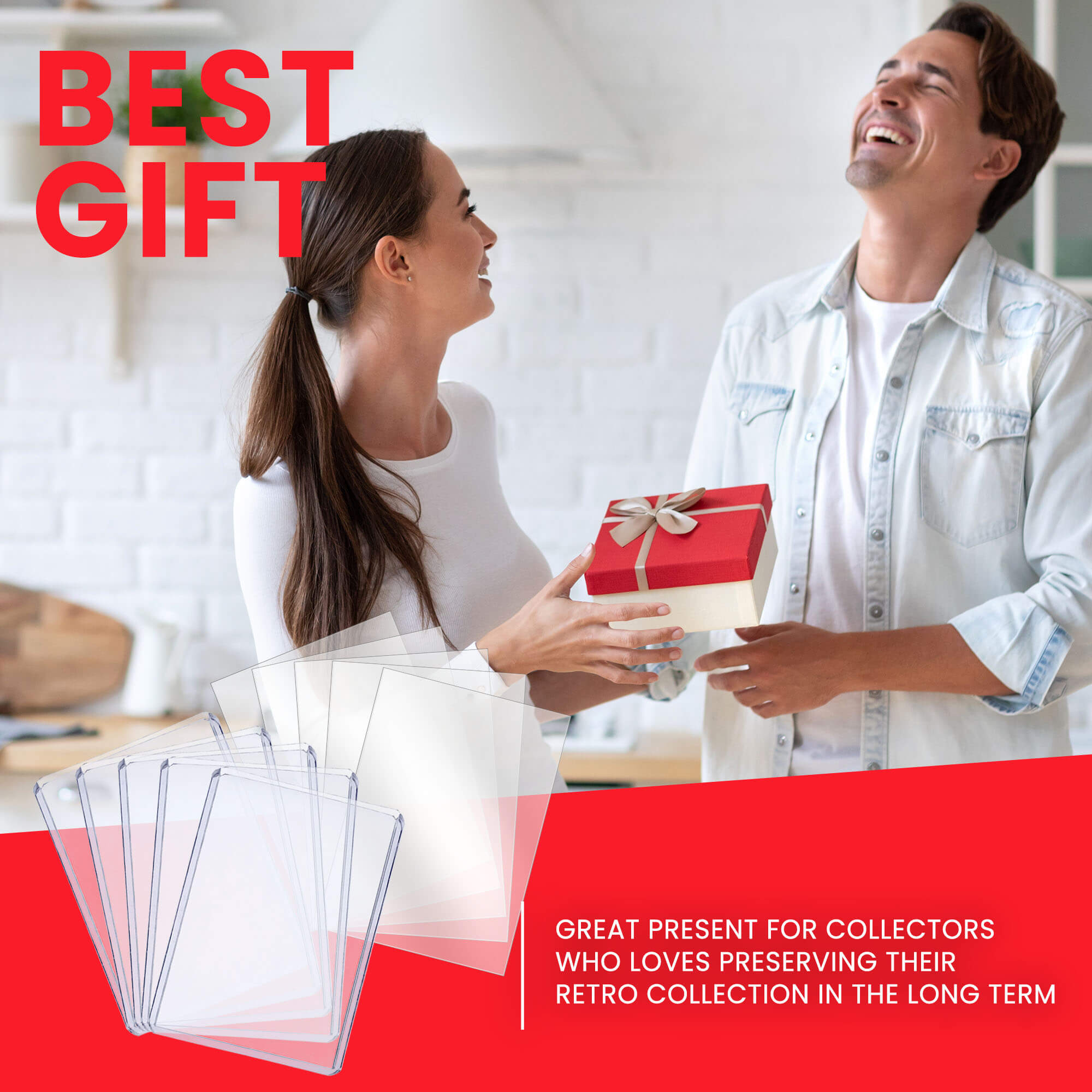 Top Loaders & Sleeves - Pack of 100 Toploaders 35PT & 100 Sleeves Delivery