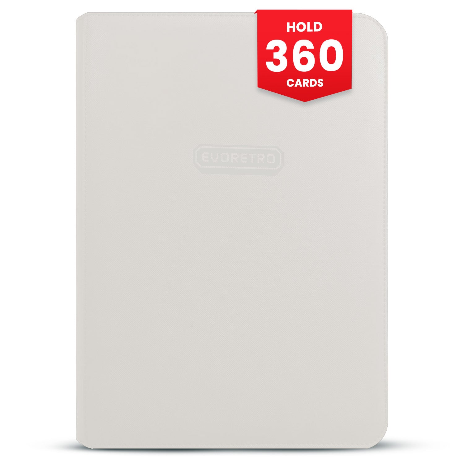 EVORETRO 9-Pocket Zip-Up Trading Card Binder for 360 cards
