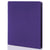 Purple 9 pocket zip up trading card binder holding 360 cards with zipper closure