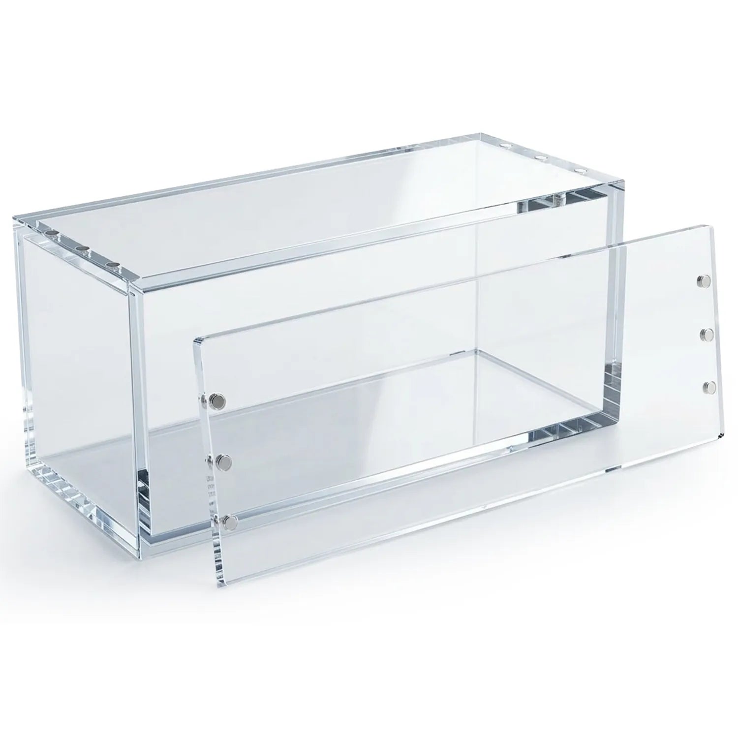 Magnetic Acrylic Display Case for Pokémon Center Japanese Special Poncho Pikachu Box