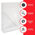 Acrylic Display Case for Star Wars & GI-Joe Carded 3.75" Action Figure Pack of 2