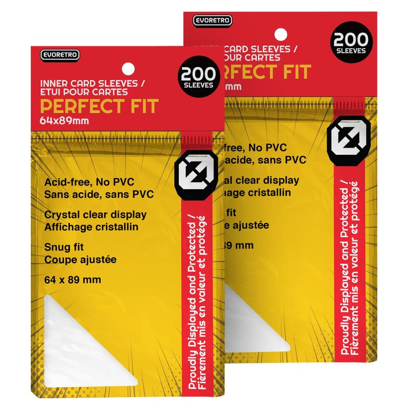 Perfect Fit Sleeves Inner Card Protector | EVORETRO EVORETRO Canada Perfect Fit Sleeves Inner Card Protector | EVORETRO EVORETRO Canada