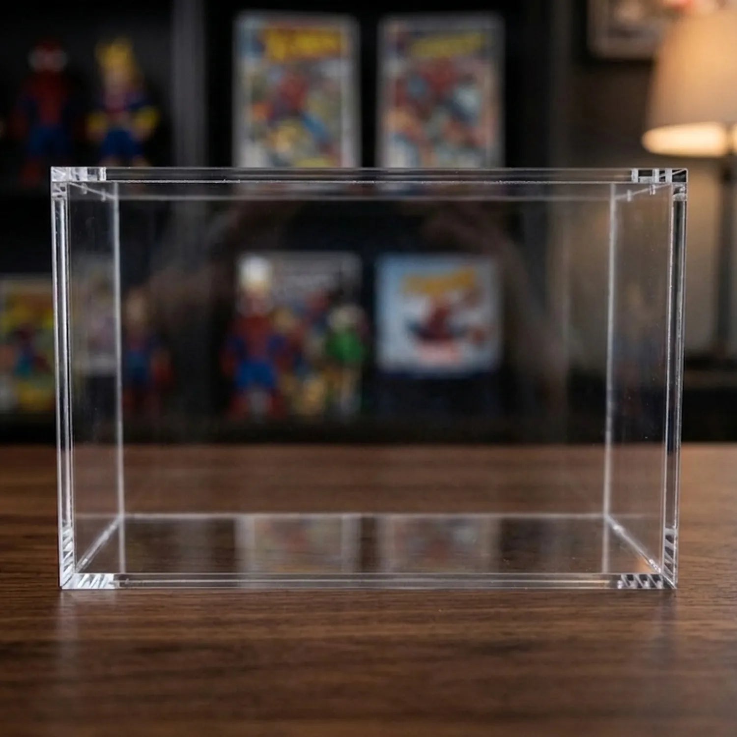 Magnetic Acrylic Display Case for MTG Universes Beyond: Marvel Spider-Man Play Boosters Box