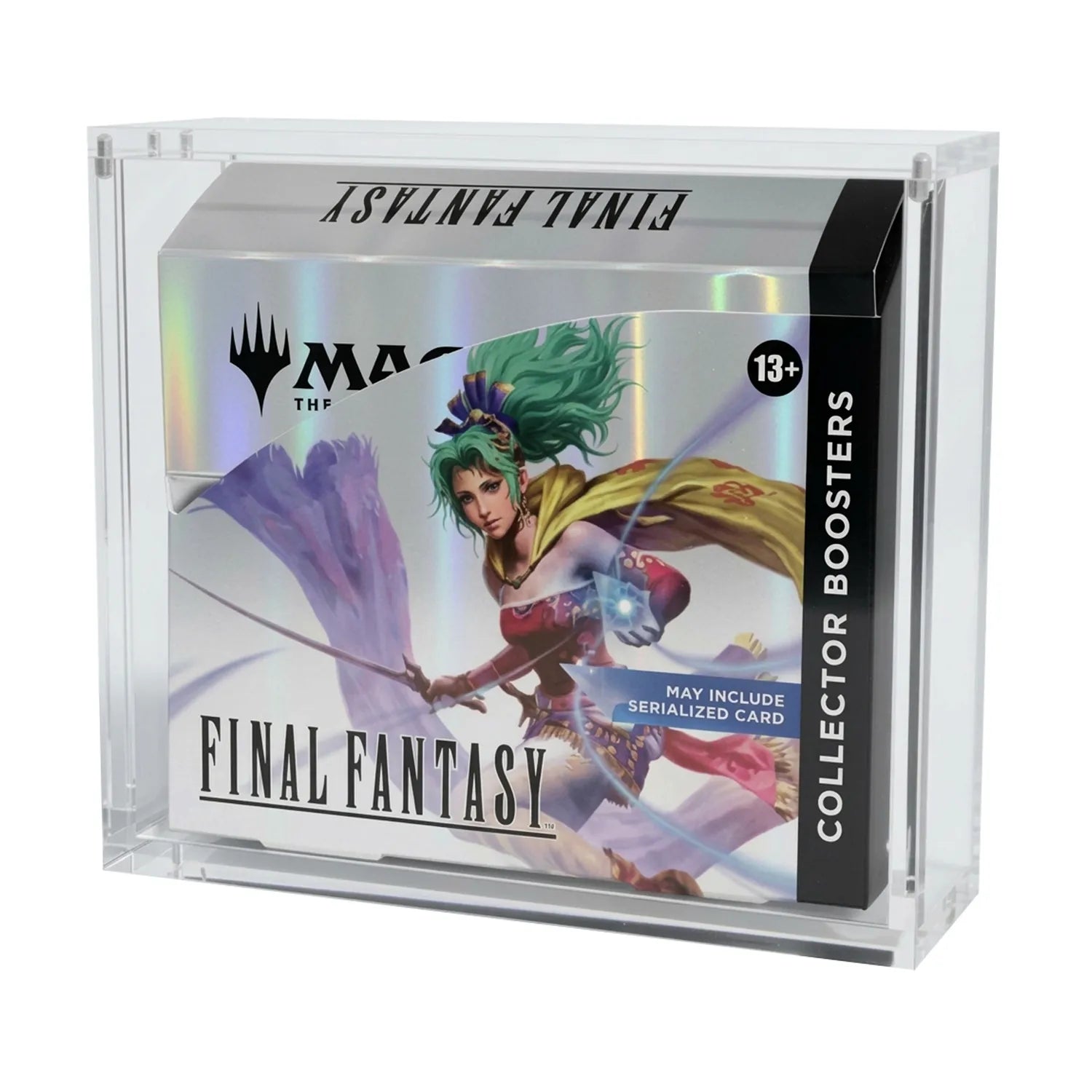 Magnetic Acrylic Display Case for MTG Universes Beyond: Final Fantasy Collector Boosters Box