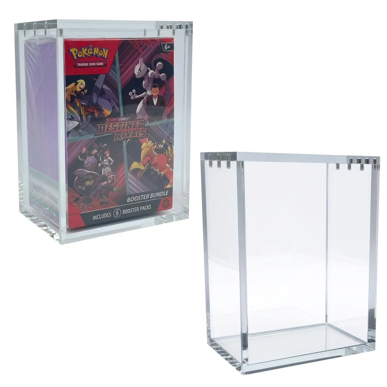 Magnetic Acrylic Display Case for Single Booster Bundle - Build and Ba EVORETRO Canada Magnetic Acrylic Display Case for Single Booster Bundle - Build and Ba EVORETRO Canada