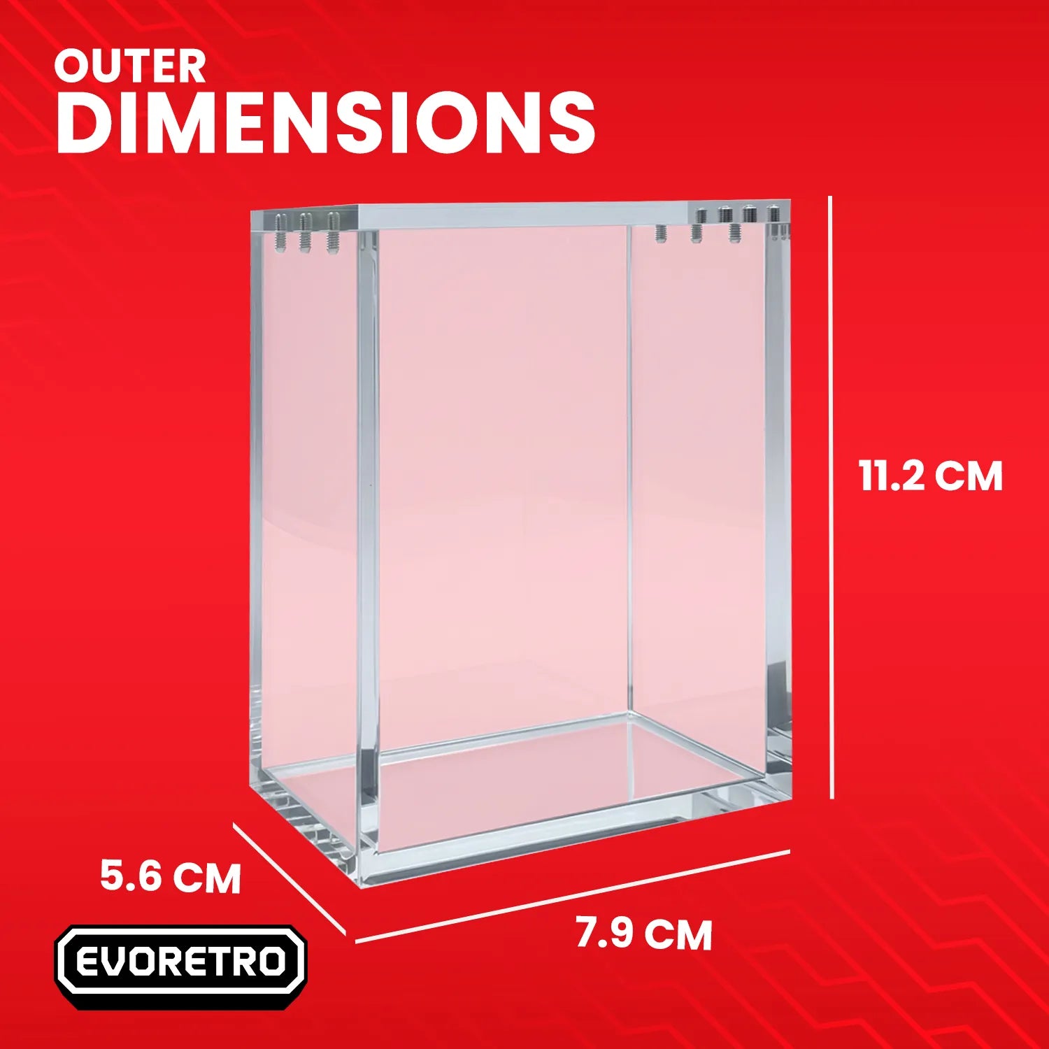 Magnetic Acrylic Display Case for Single Booster Bundle - Build and Battle Box