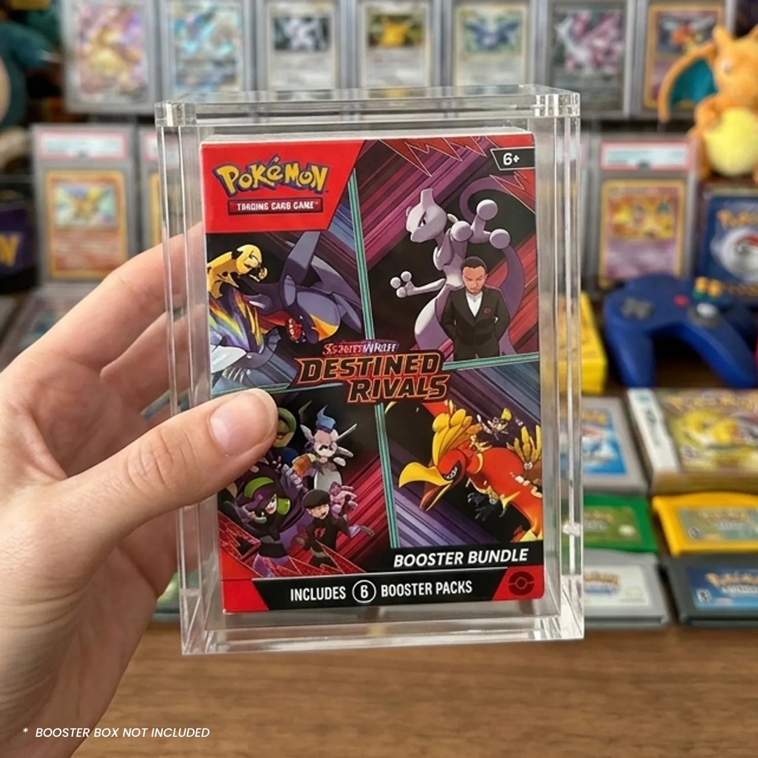 Magnetic Acrylic Display Case for Single Booster Bundle - Build and Battle Box