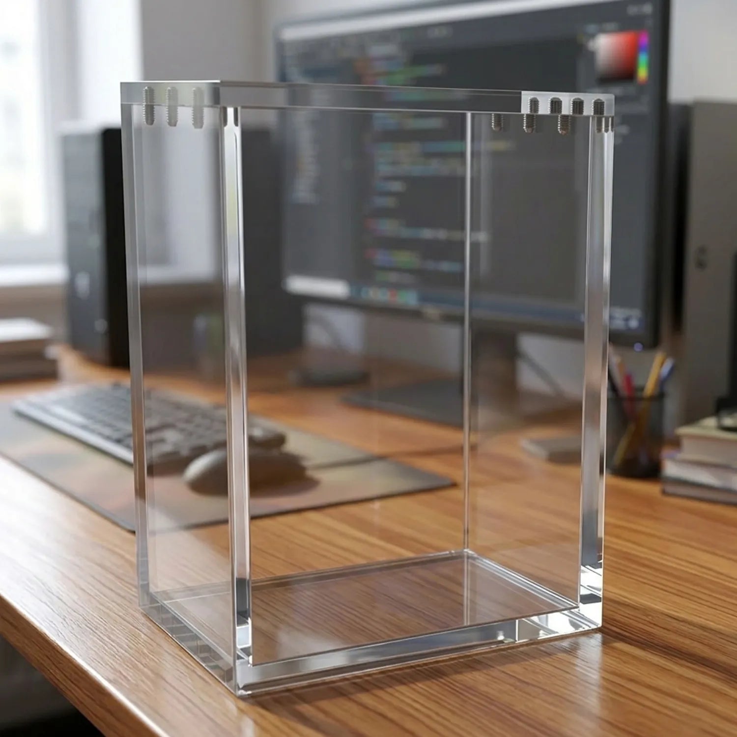 Magnetic Acrylic Display Case for Single Booster Bundle - Build and Battle Box