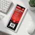 Magnetic Display Case Dual Horizontal Booklet Holder