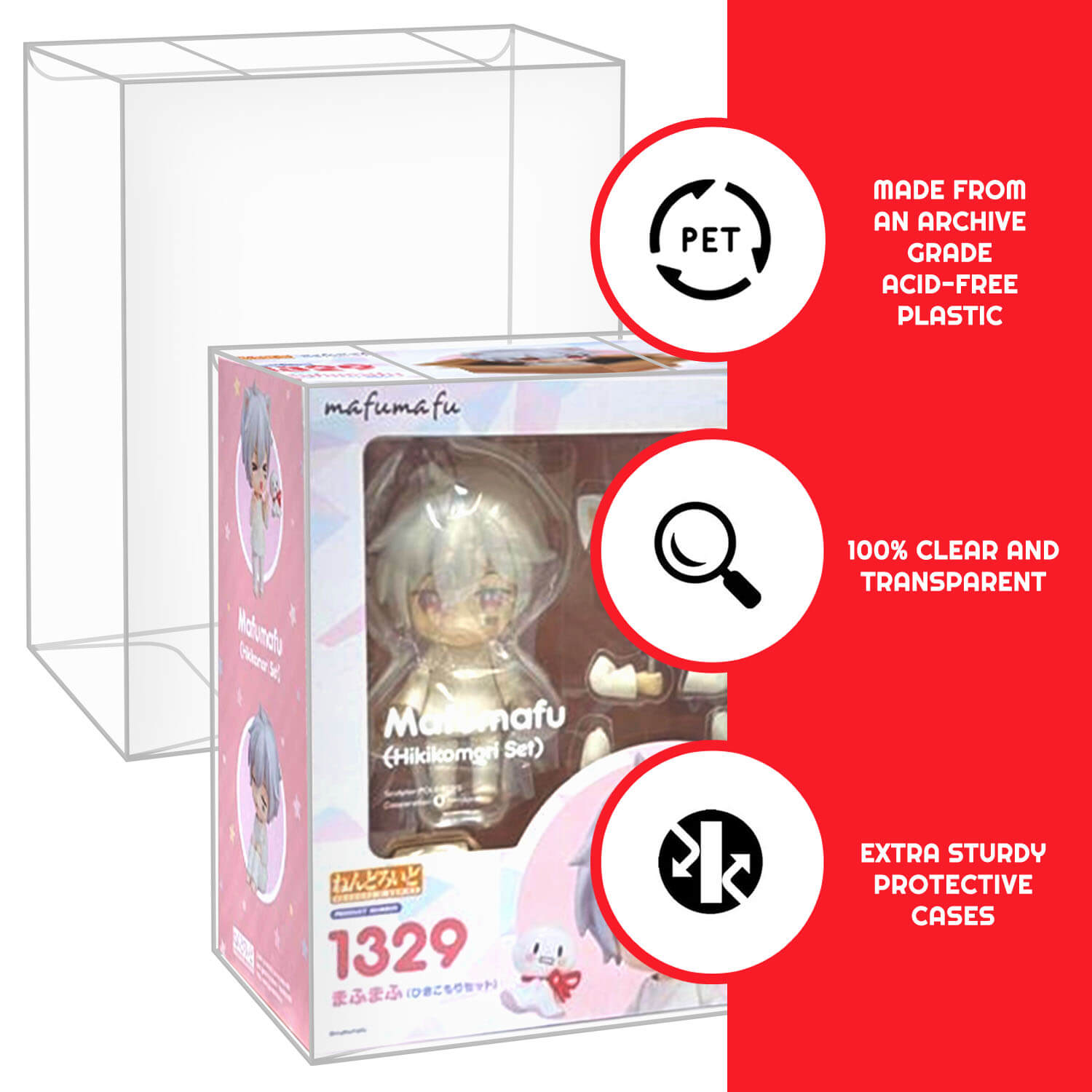 Housse de protection pour Nendoroid Acid-Free PET Protector