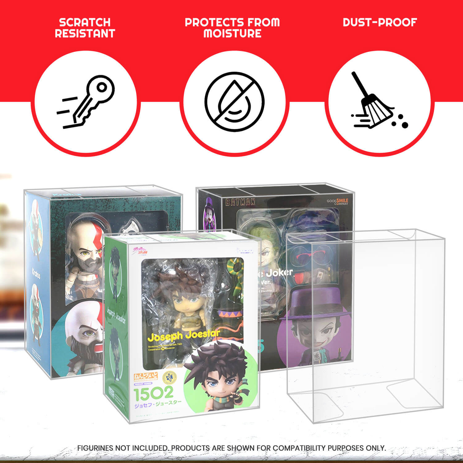 Housse de protection pour Nendoroid Acid-Free PET Protector