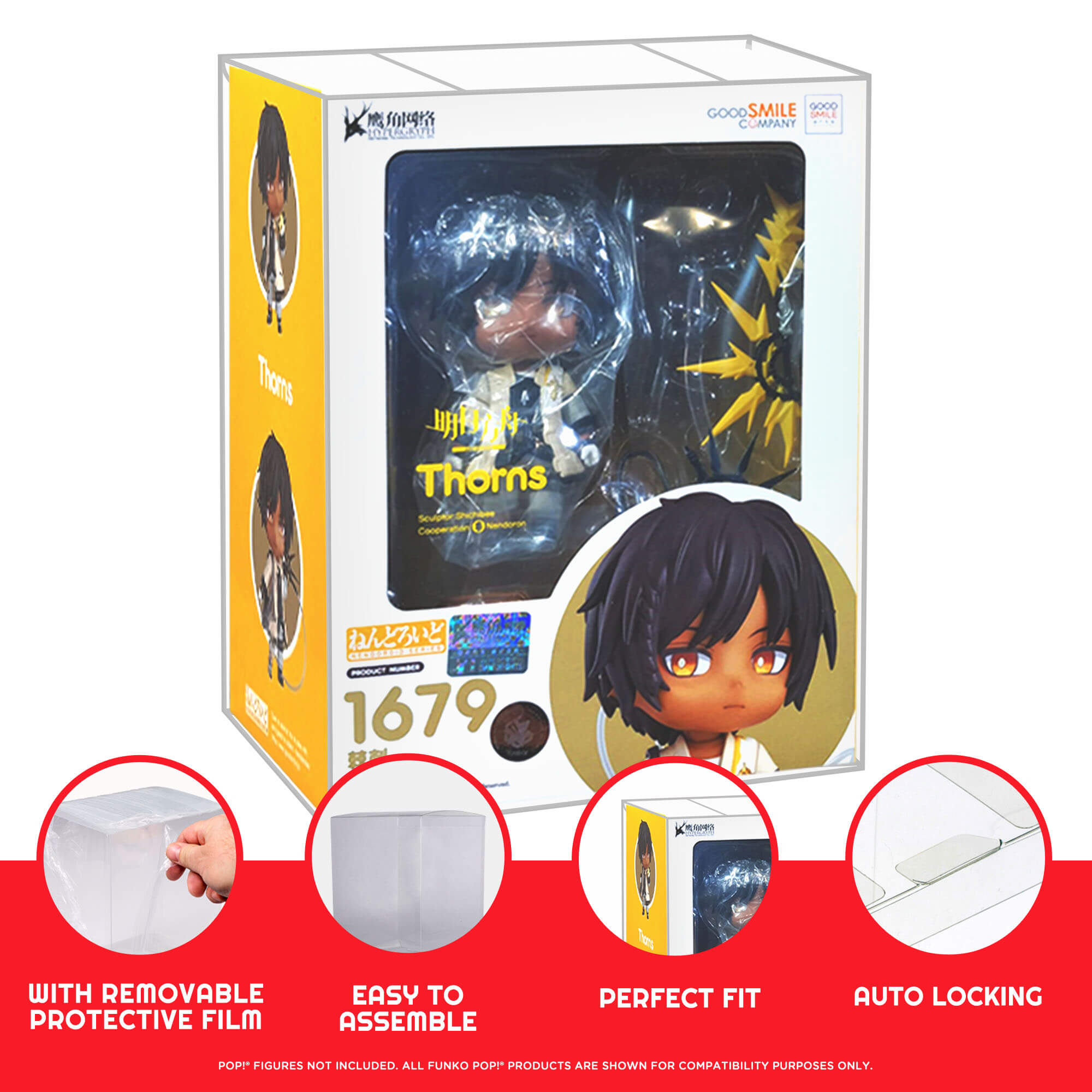 Housse de protection pour Nendoroid Acid-Free PET Protector