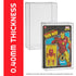 Action Figure Protective Case for Carded Star Wars and GI Joe  3.75'' (Shallow, 30MM) - 10 Pack