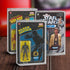 Action Figure Protective Case for Carded Star Wars and GI Joe  3.75'' (Shallow, 30MM) - 10 Pack