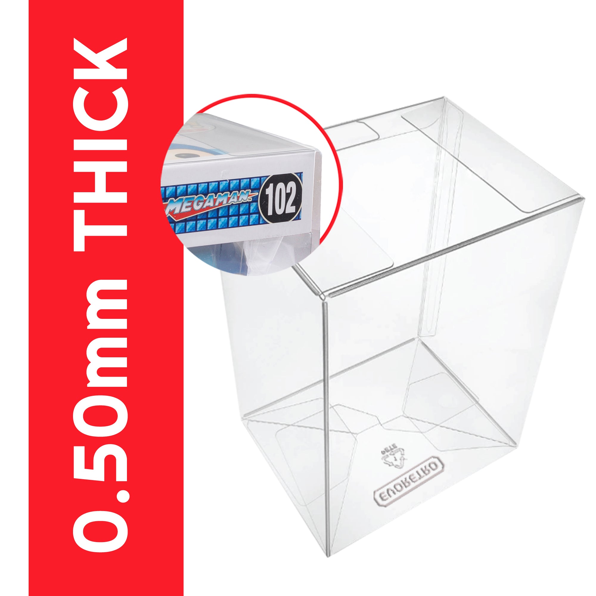 240 full box Premium Funko Pop Protector – 4 Inch (0.50mm)