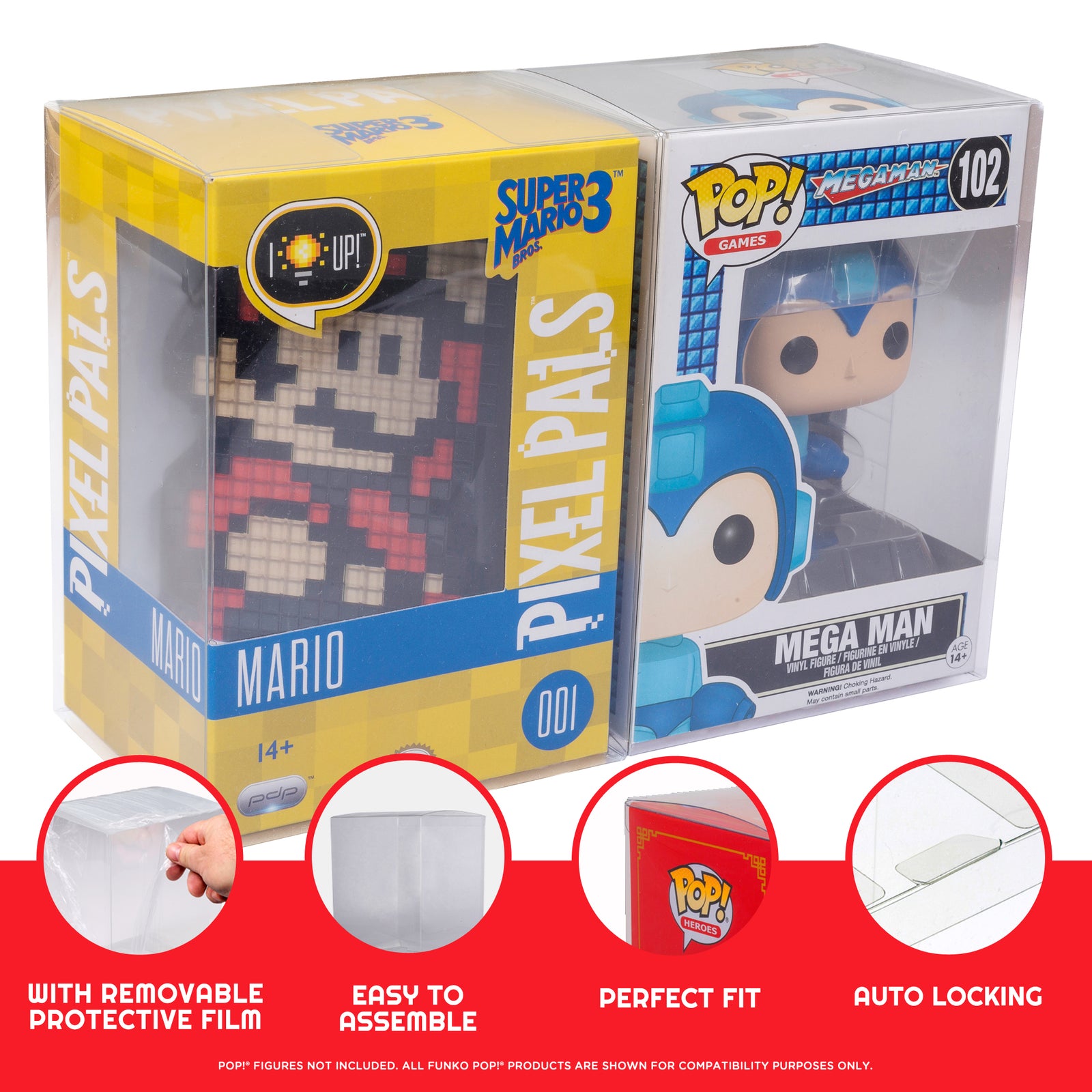 240 full box Premium Funko Pop Protector – 4 Inch (0.50mm)