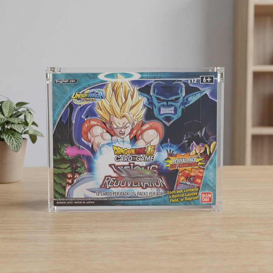 EVORETRO Acrylic Magnetic Case for Dragon Ball B12 Booster Box (BT) 5MM