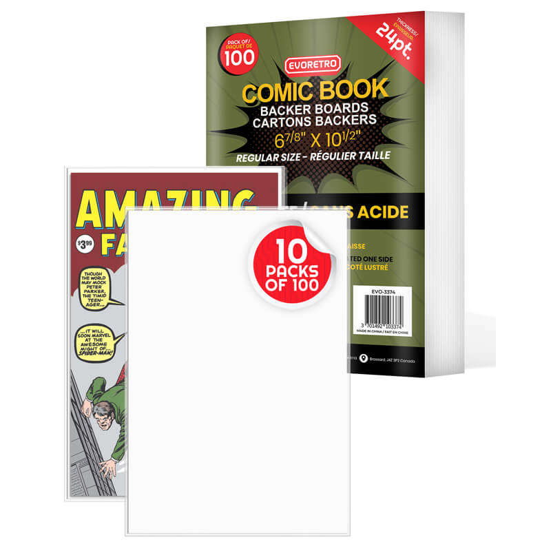 Comic Book Backer Boards Regular Size