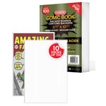 Regular-size comic book backer boards – 24pt backing boards 100-pack – EVORETRO 10 packs of 100