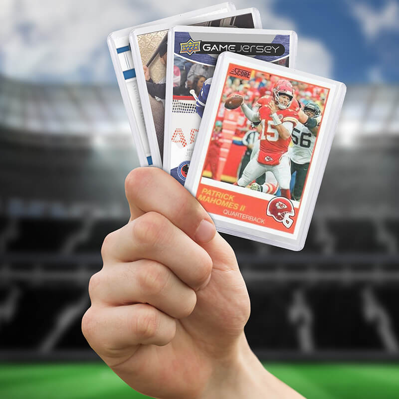 EVORETRO Top Loader 100 pt for Sport Card with Memorial 100pt