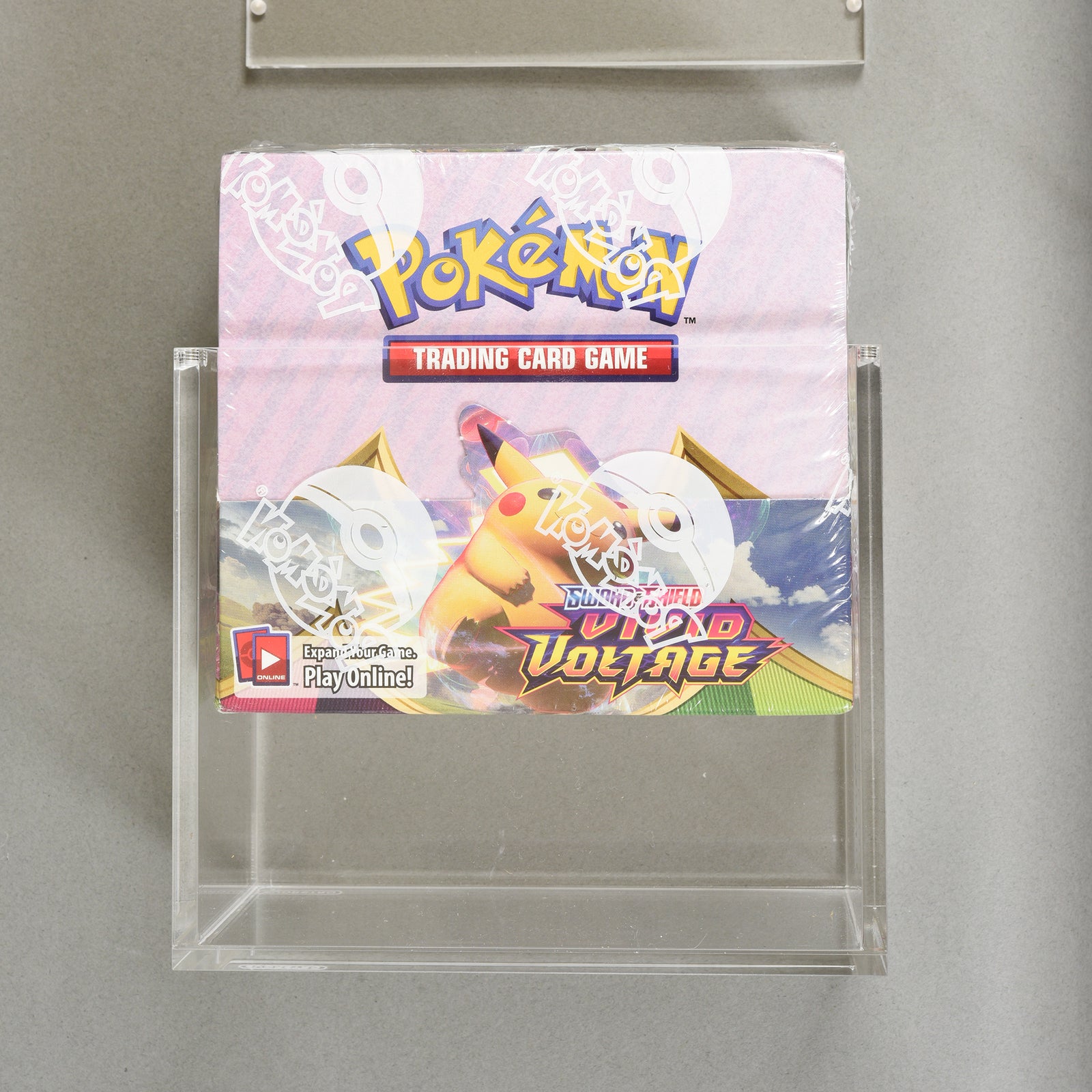 Acrylic Case for Pokemon Booster Box with Magnetic Lid Pack of 1