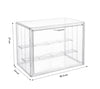 Figurine Stackable Box Display – 32 x 32 x 42 cm with Magnetic Closure