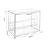 Figurine Stackable Box Display – 32 x 32 x 42 cm with Magnetic Closure