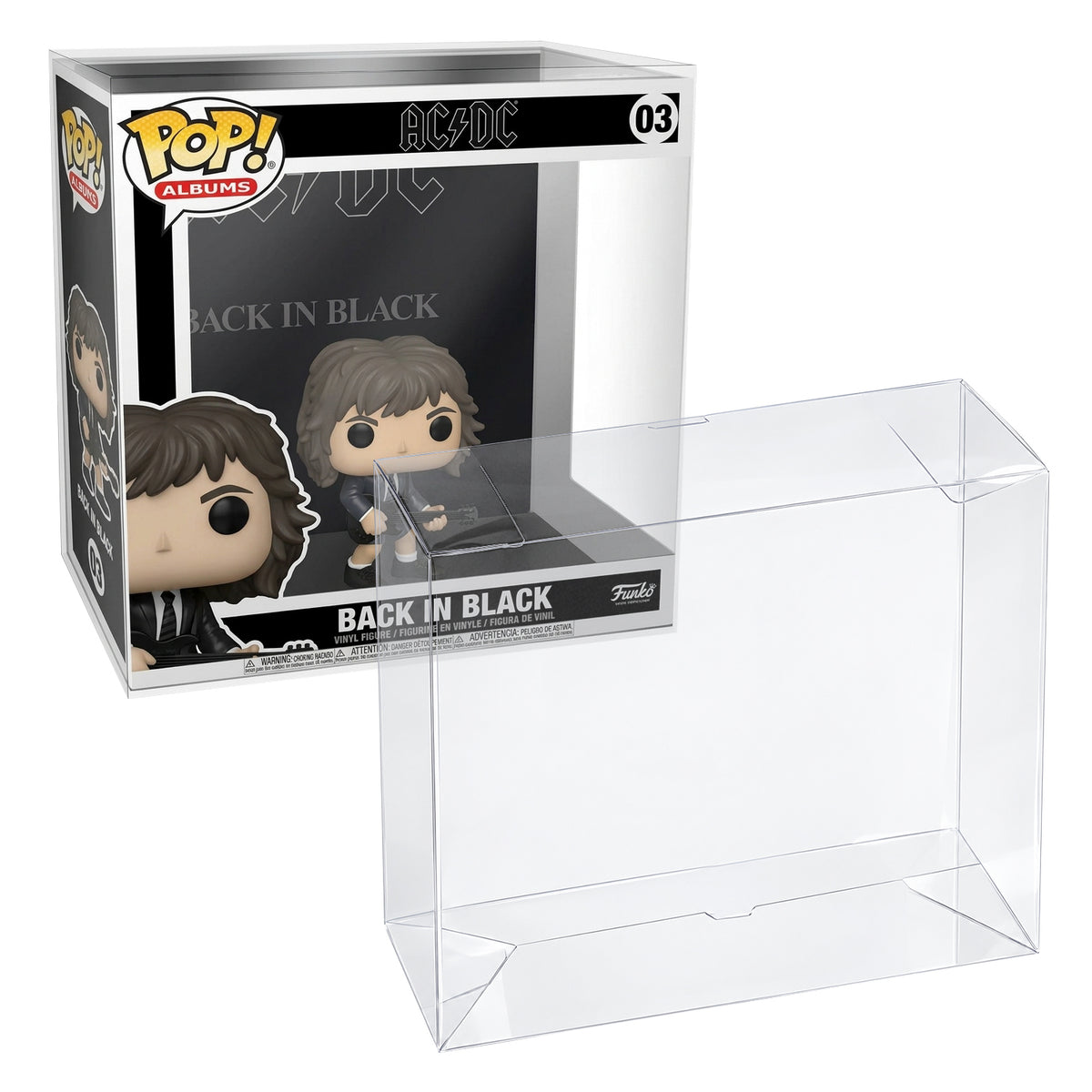 Funko Pop Album Pop EVORETRO PET Protector  0.35MM - Pack of 10