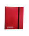 9 pocket card flex portfolio binder holding 360 trading cards with elastic strap