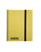 9 pocket card flex portfolio binder holding 360 trading cards with elastic strap
