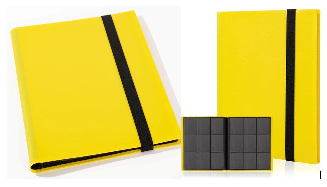 Portfolio souple EVORETRO à 9 pochettes pour cartes — classeur folio de collection capacité de 360 cartes