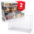 Funko Pop 2 Single Pop Wonderwoman EVORETRO PET Protector 0.35MM