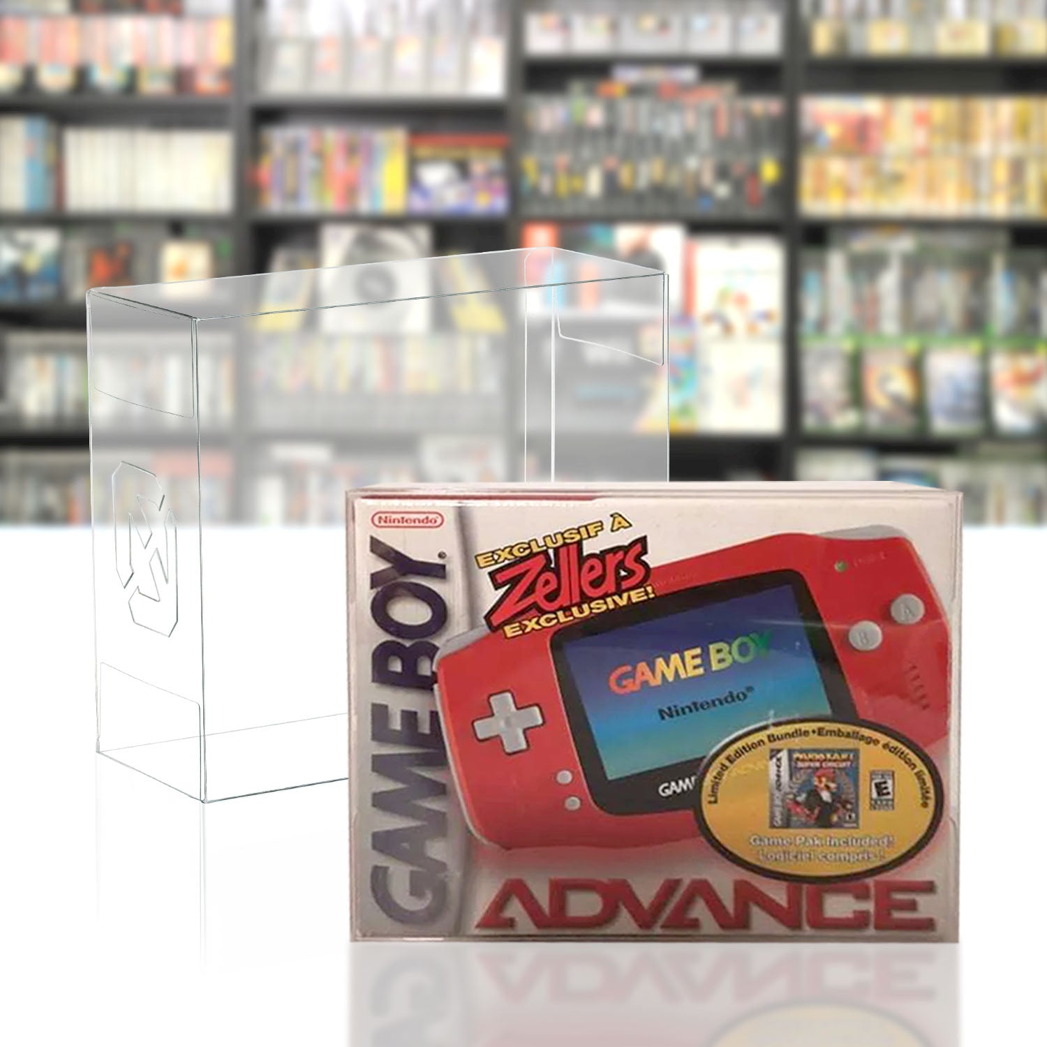 Game Boy Advance GameBoy Advance Console  SP Console Box Protector 0.40MM Pack of 1