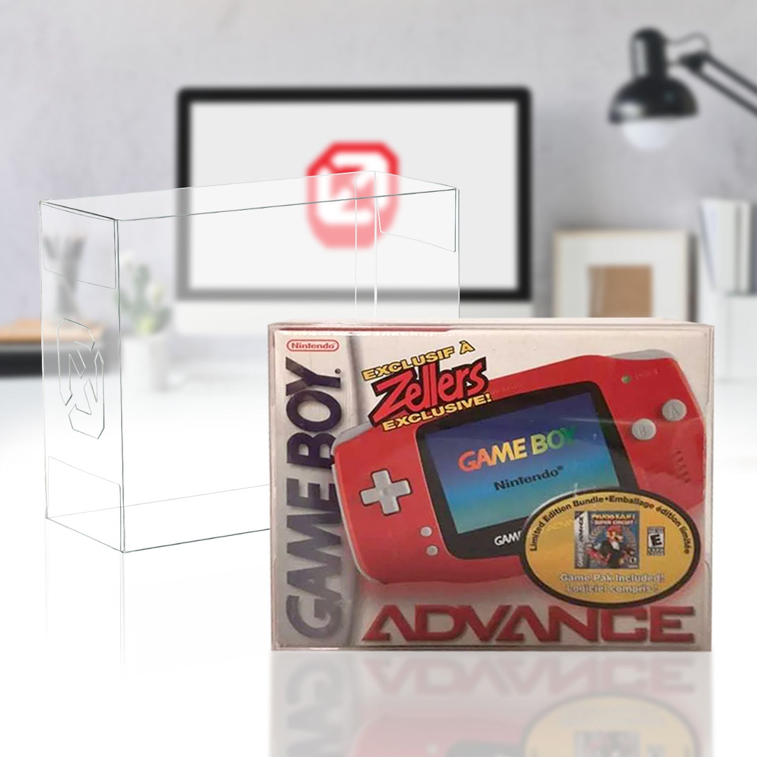 Game Boy Advance GameBoy Advance Console  SP Console Box Protector 0.40MM Pack of 1