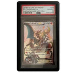Black bumper graded slab protector for PSA slabs protecting trading card cases from damage