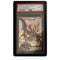 Black bumper graded slab protector for PSA slabs protecting trading card cases from damage