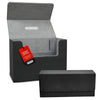 EVORETRO Lightweight Magnetic Card Holder - 180+ Toploaders or 500+ Trading Cards | Black/Grey