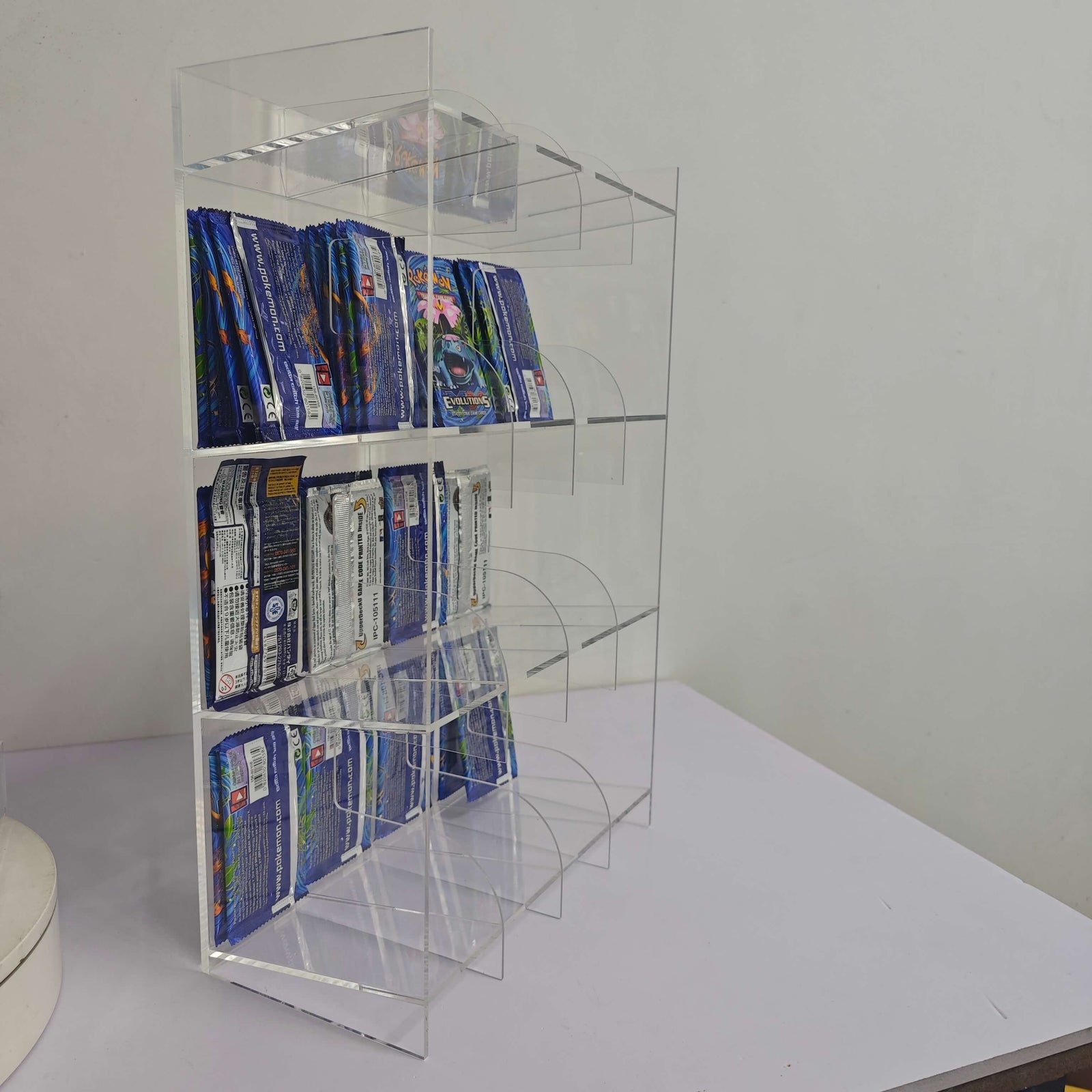 Présentoir acrylique Pokémon Booster Pack 6 emplacements