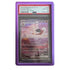 Purple bumper graded slab protector for PSA slabs protecting trading card cases from damage