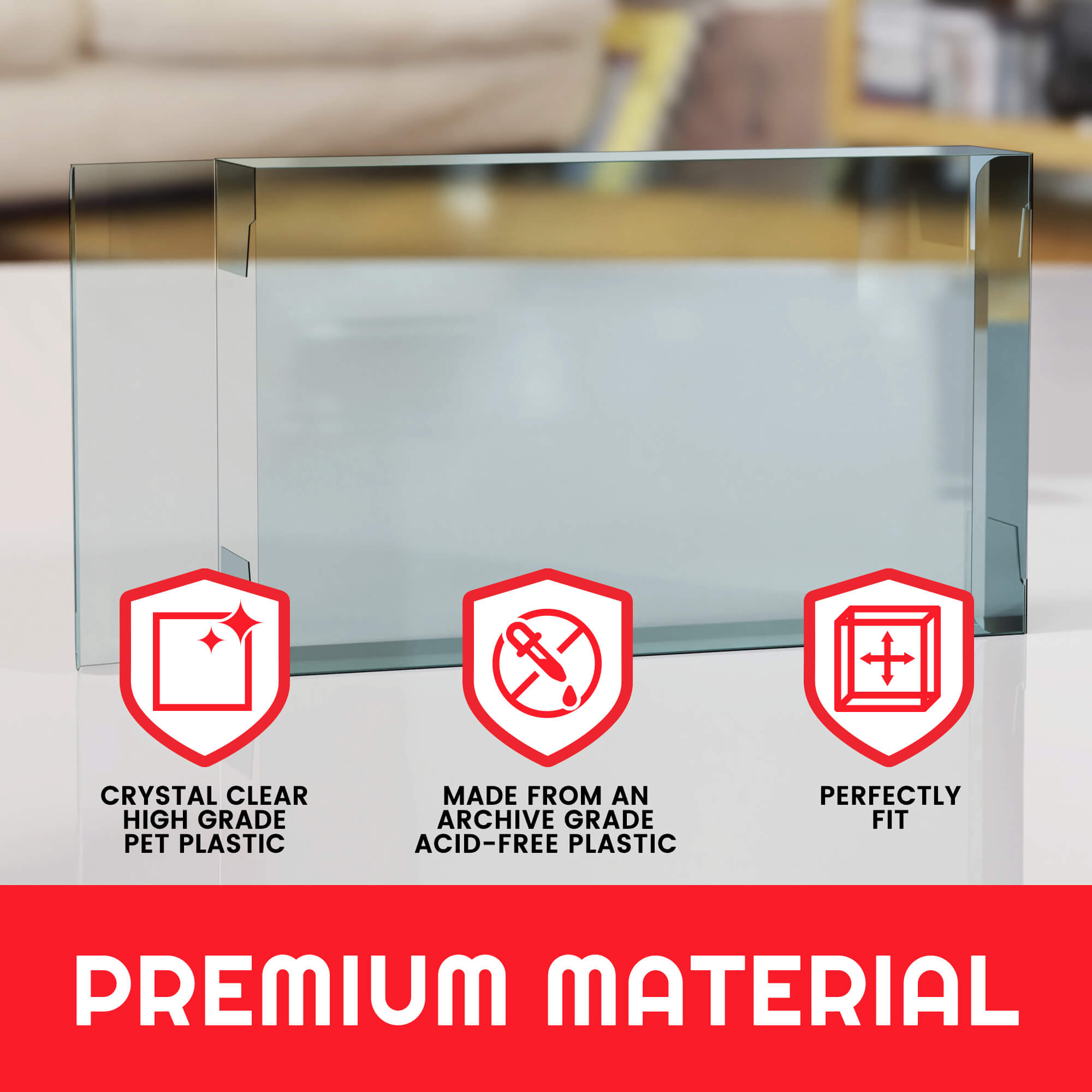 lorcana booster box protector Disney The 1st Chapter Acrylic Booster Box Display Case Box Our premium Booster display cases with top magnetic closure are made from high Protector for Lorcana 24 pack