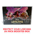 Protection de vitrine EVORETRO pour Lorcana 24 pack booster pack de 2